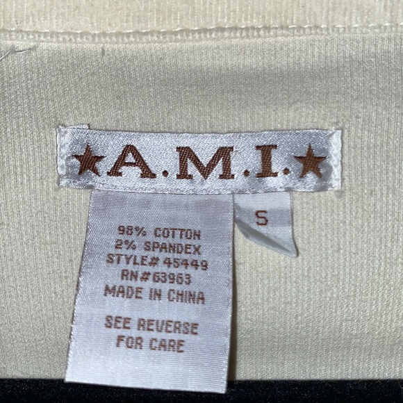 AMI Off White Button Up Blazer Jacket - Picture 3 of 6